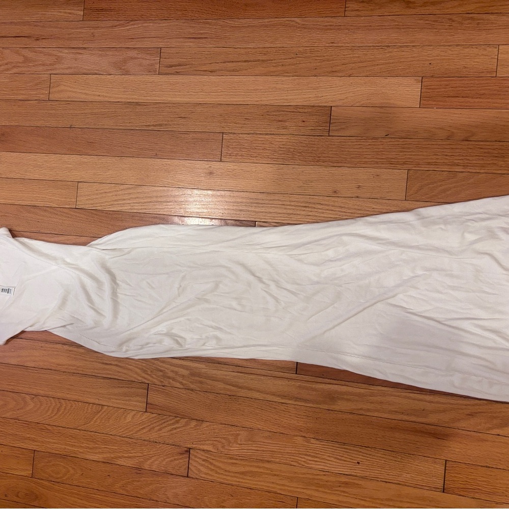 SKIMS White Maxi Dress